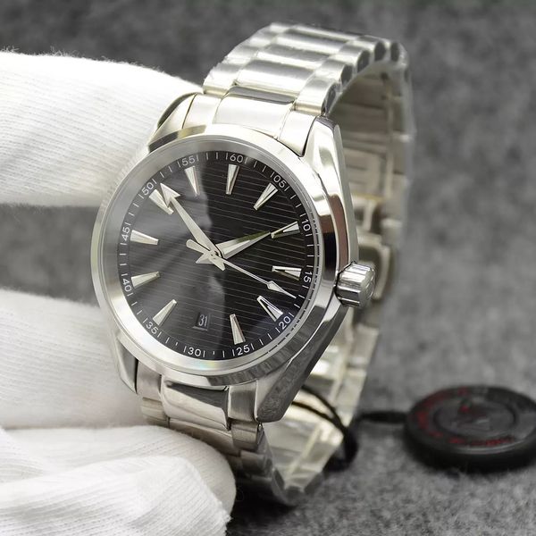 aaa classic style black dial watch 42mm automatic mechanical stainless steel glass back sports sea mens watches, Slivery;brown
aaa classic style black dial watch 42mm automatic mechanical stainless steel glass back sports sea mens watches, Slivery;brown
