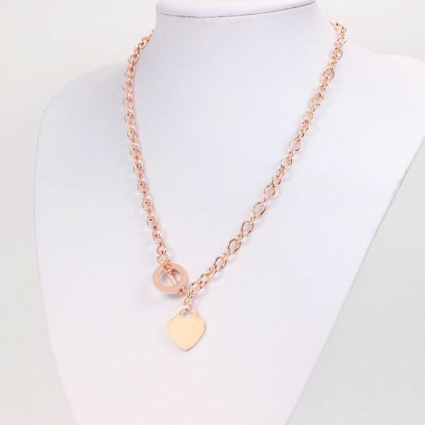fashion designer ladies necklace peach heart pendant girl valentine's day christmas gift 316l stainless steel jewelry, Silver
fashion designer ladies necklace peach heart pendant girl valentine's day christmas gift 316l stainless steel jewelry, Silver