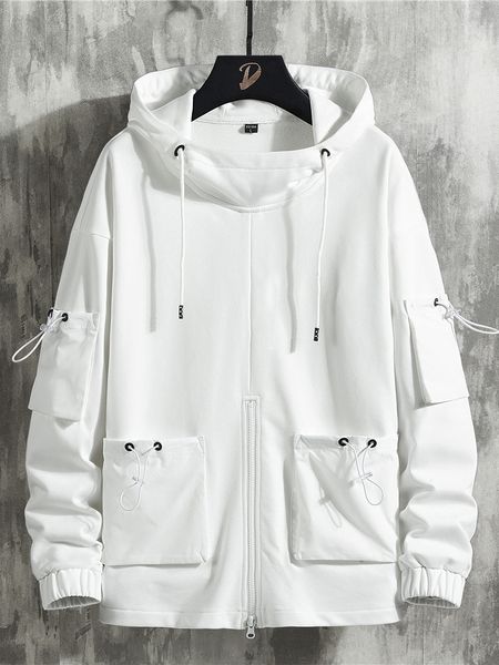 men s hoodies sweatshirts spring summer adjustable pockets white oversized hoodie men streetwear pullover loose sweatshirt male hip hop hood, Black
men s hoodies sweatshirts spring summer adjustable pockets white oversized hoodie men streetwear pullover loose sweatshirt male hip hop hood, Black