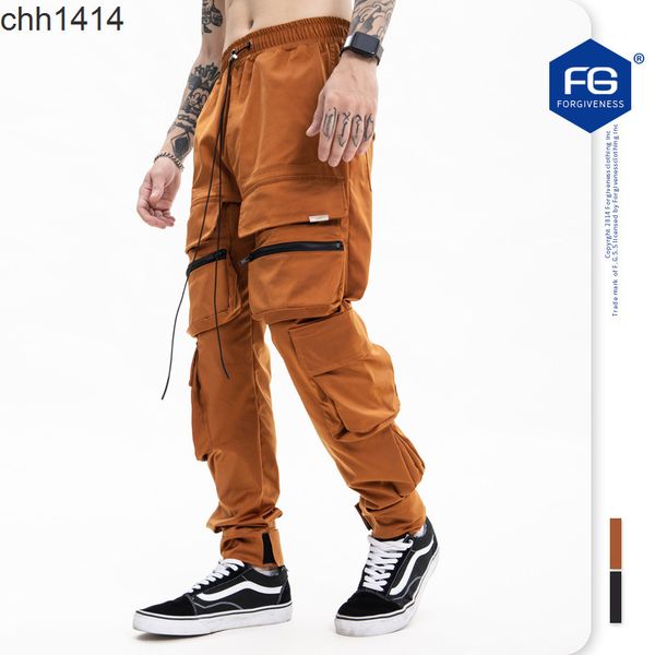 2021 autumn and winter new fashion brand high street multi pocket functional wind straight tube loose overalls pants, Black
2021 autumn and winter new fashion brand high street multi pocket functional wind straight tube loose overalls pants, Black