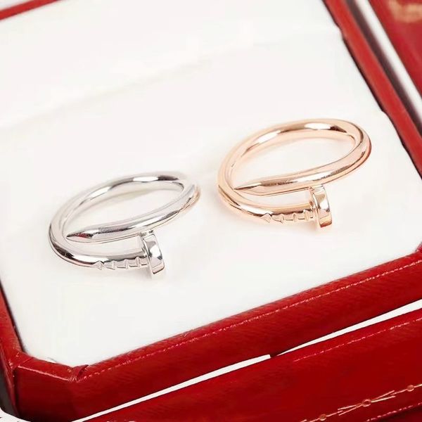 classic designer womens nail ring charm fashion ring 18k girls boys valentines day wedding love gift 316l stainless steel jewelry factory, Slivery;golden
classic designer womens nail ring charm fashion ring 18k girls boys valentines day wedding love gift 316l stainless steel jewelry factory, Slivery;golden