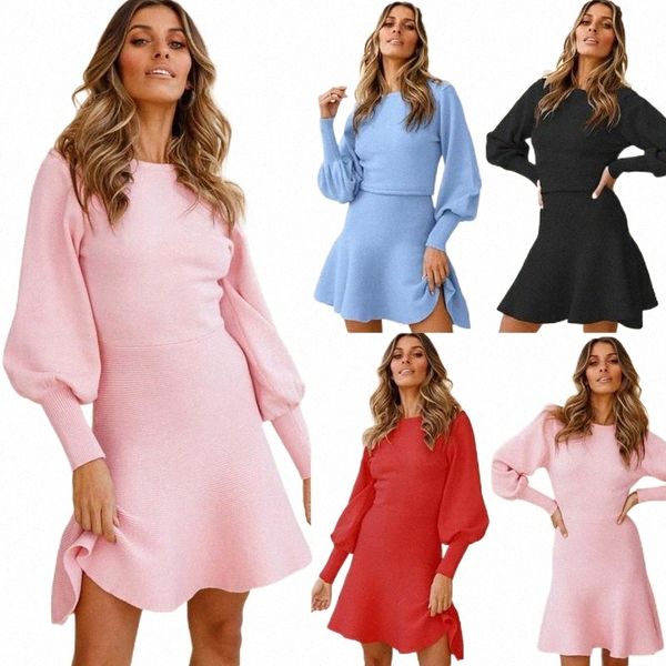 casual dresses winter women mini dress 2021 cotton kintted black solid long sleeve party for elegant temperament ruffles vestidos j5yp#, Black;gray
casual dresses winter women mini dress 2021 cotton kintted black solid long sleeve party for elegant temperament ruffles vestidos j5yp#, Black;gray
