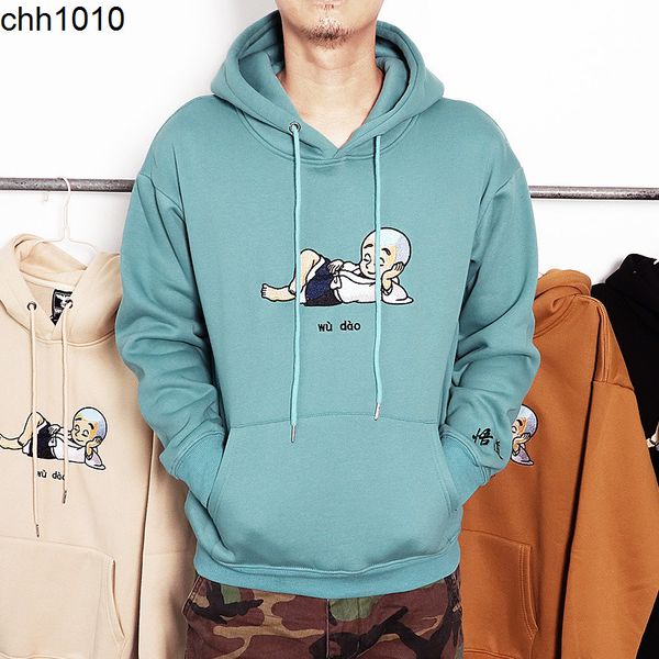 national apes fashion new enlightenment monk embroidery men and women's plush hooded hooded sweater warm jumper jacket hip hop skateboa, Black
national apes fashion new enlightenment monk embroidery men and women's plush hooded hooded sweater warm jumper jacket hip hop skateboa, Black
