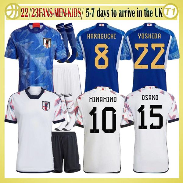 japan 2022 soccer jersey home away minamino osako nagatomo yoshida haraguchi atom 2023 japanese 22 23 child football shirt honda women men s, Black;yellow
japan 2022 soccer jersey home away minamino osako nagatomo yoshida haraguchi atom 2023 japanese 22 23 child football shirt honda women men s, Black;yellow