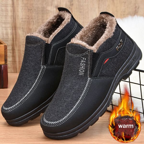 boots winter cotton for men warm fur soft male platform snow man ankle boot men s sneakers plus casual shoes 220913, Black
boots winter cotton for men warm fur soft male platform snow man ankle boot men s sneakers plus casual shoes 220913, Black
