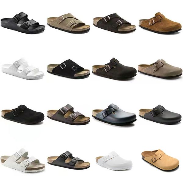 designer sandals boston sandal arizona florida oiled nubuck leather beach dad slide eva outsole wooden slippers winter men women footwear, Black
designer sandals boston sandal arizona florida oiled nubuck leather beach dad slide eva outsole wooden slippers winter men women footwear, Black