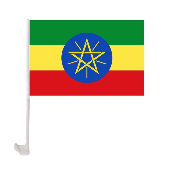ethiopia car flag 30x45cm window clip ethiopian flags polyester uv protection car decoration banner with flagpole
ethiopia car flag 30x45cm window clip ethiopian flags polyester uv protection car decoration banner with flagpole