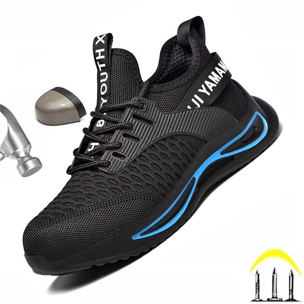 safety shoes fashion man men boots steel toe breathable work sneakers indestructible male 220914, Black;brown
safety shoes fashion man men boots steel toe breathable work sneakers indestructible male 220914, Black;brown