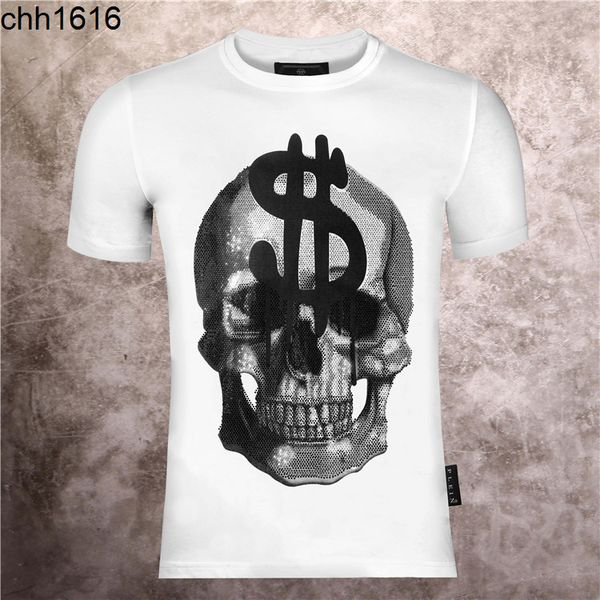 2022 fashion brand philippe brand spring and summer short sleeve men round neck t-shirt domineering personality pp drill skull casual men, White;black
2022 fashion brand philippe brand spring and summer short sleeve men round neck t-shirt domineering personality pp drill skull casual men, White;black