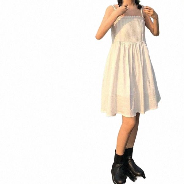 casual dresses women sleeveless dress white spaghetti straps knee-length lace students sweet kawaii loose empire fashion simple leisure f4kd, Black;gray
casual dresses women sleeveless dress white spaghetti straps knee-length lace students sweet kawaii loose empire fashion simple leisure f4kd, Black;gray