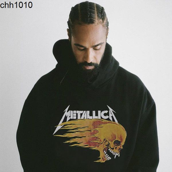 fashion hip hop american metal band flame skull print plush hoodie fog hoodie, Black
fashion hip hop american metal band flame skull print plush hoodie fog hoodie, Black