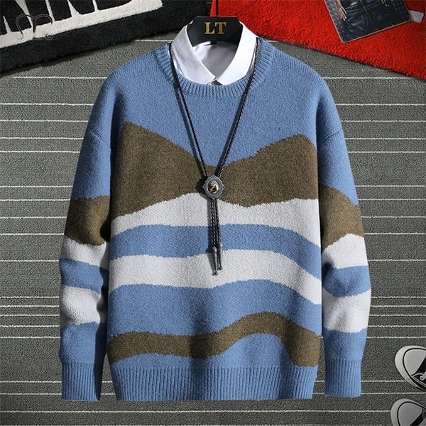 mens sweaters men round neck knitted winter striped rock hip hop pullover women jumper ugly 220914, White;black
mens sweaters men round neck knitted winter striped rock hip hop pullover women jumper ugly 220914, White;black