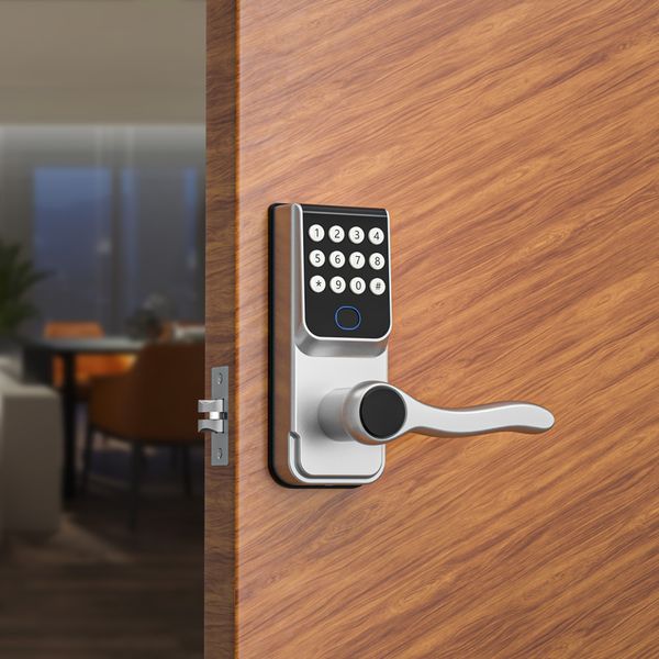 wireless office security keyless digital fingerprint smart lock with ttlock app
wireless office security keyless digital fingerprint smart lock with ttlock app