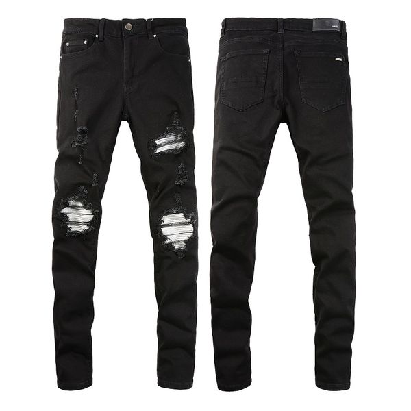 2021 mens jeans distressed motorcycle biker jean rock skinny slim ripped hole letter uality brand hip hop denim pants 877, Blue
2021 mens jeans distressed motorcycle biker jean rock skinny slim ripped hole letter uality brand hip hop denim pants 877, Blue