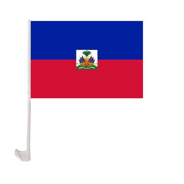 haiti car flag 30x45cm window clip haitian flags polyester uv protection car decoration banner with flagpole
haiti car flag 30x45cm window clip haitian flags polyester uv protection car decoration banner with flagpole