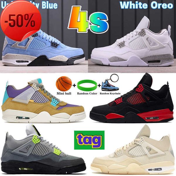 2022 university blue 4 4s mens basketball shoes white oreo metallic purple desert moss black cat shimmer bred se neon men women sneakers
2022 university blue 4 4s mens basketball shoes white oreo metallic purple desert moss black cat shimmer bred se neon men women sneakers