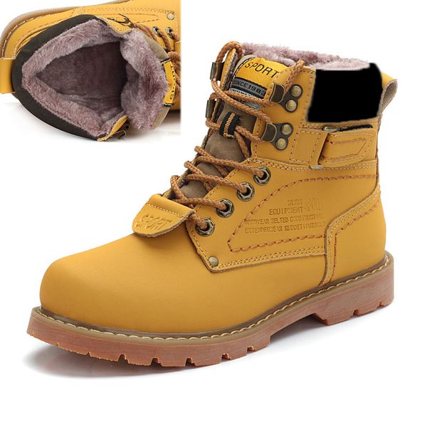 boots men s winter ankle snow yellow with fur genuine leather shoes women men outdoor work shoe plus size 220913, Black
boots men s winter ankle snow yellow with fur genuine leather shoes women men outdoor work shoe plus size 220913, Black