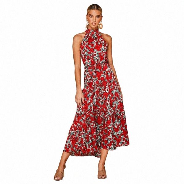 casual dresses elegant women boho floral polka dot print long dress summer off shoulder halter lace up sashes robe maxi party vestidos z6xz#, Black;gray
casual dresses elegant women boho floral polka dot print long dress summer off shoulder halter lace up sashes robe maxi party vestidos z6xz#, Black;gray