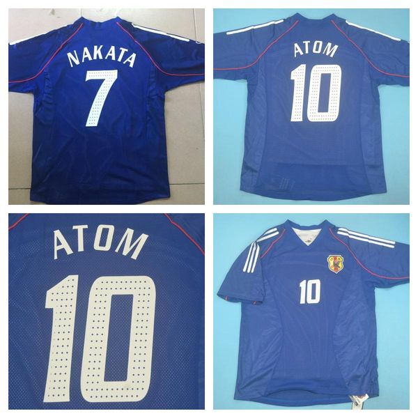 2002 retro version japan home soccer jersey 02 10 atom nakata soccer shirt classic vintage football uniforms, Black
2002 retro version japan home soccer jersey 02 10 atom nakata soccer shirt classic vintage football uniforms, Black