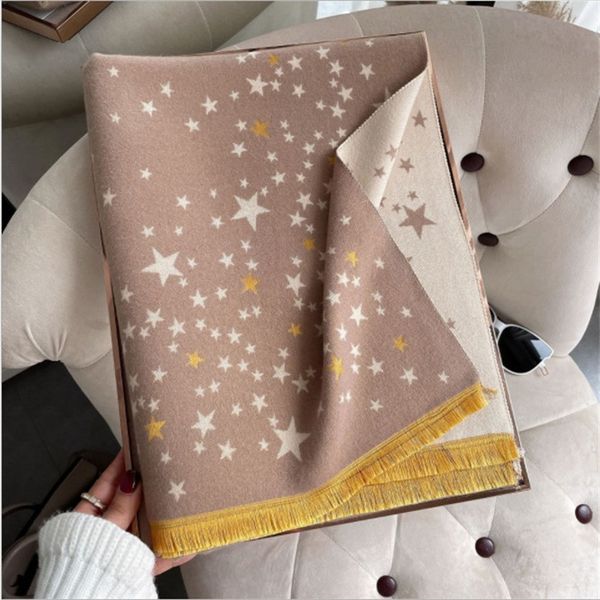 scarves star print imitation cashmere scarf double sided thick blanket women shawls bufanda neckerchief foulard fashion pashmina 220914, Blue;gray
scarves star print imitation cashmere scarf double sided thick blanket women shawls bufanda neckerchief foulard fashion pashmina 220914, Blue;gray