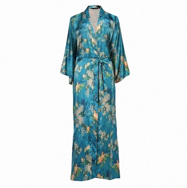 women's sleepwear women exquisite print flower kimono gown wedding robe elegant ankle-length homewear casual soft bath plus size l780#, Black;red
women's sleepwear women exquisite print flower kimono gown wedding robe elegant ankle-length homewear casual soft bath plus size l780#, Black;red