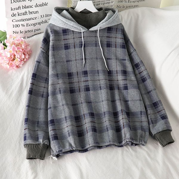 women s hoodies sweatshirt fleece winter plaid pirnted cotton hooded casual loose pullover oversize jacket b220914, Black
women s hoodies sweatshirt fleece winter plaid pirnted cotton hooded casual loose pullover oversize jacket b220914, Black