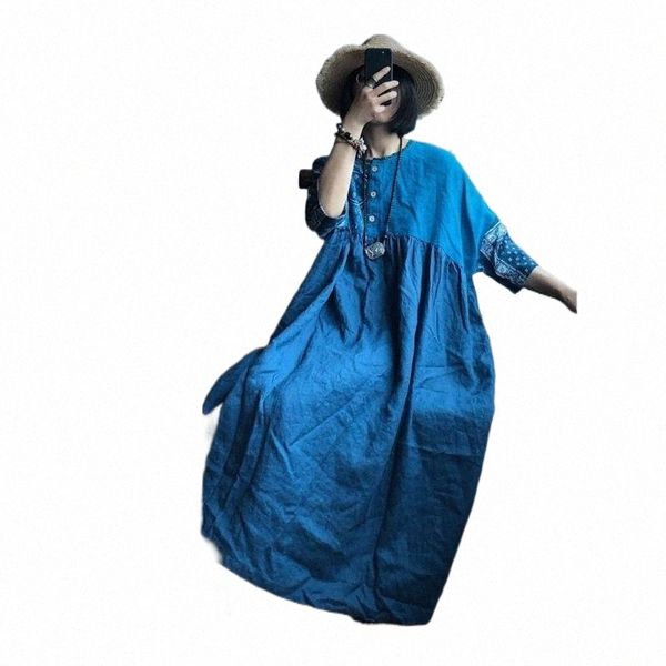 casual dresses women loose linen washed patchwork dress ladies vintage spliced plus size female robe 2021 summer autumn v4wk#, Black;gray
casual dresses women loose linen washed patchwork dress ladies vintage spliced plus size female robe 2021 summer autumn v4wk#, Black;gray