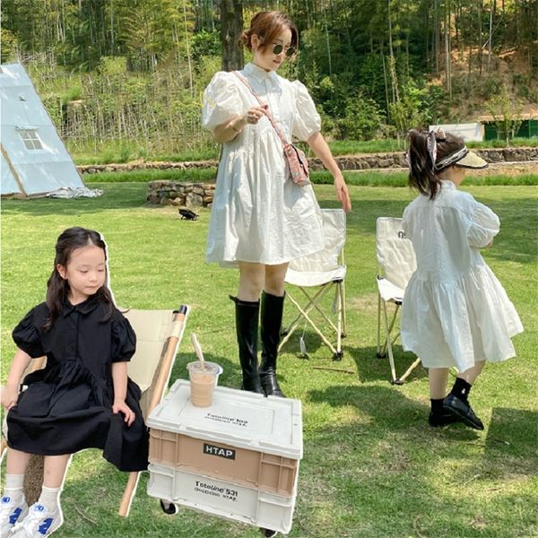 family matching outfits mother kids shirt dress white black cotton puff short sleeve swing dresses princess baby frocks summer family matchi, Blue
family matching outfits mother kids shirt dress white black cotton puff short sleeve swing dresses princess baby frocks summer family matchi, Blue