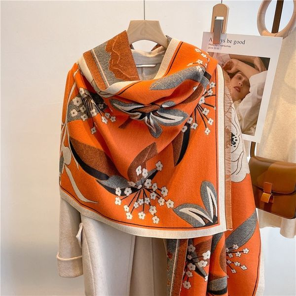 thick scarf scarves cashmere winter luxury design warm shawls lady pashmina bufanda blanket female stoles wraps 220914, Blue;gray
thick scarf scarves cashmere winter luxury design warm shawls lady pashmina bufanda blanket female stoles wraps 220914, Blue;gray