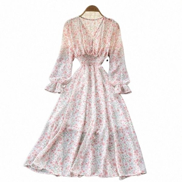 casual dresses women vintage robe long sleeve slim a-line dress 2021 autumn ladies fashion broken flower chiffon vestidos elegantes i3bf#, Black;gray
casual dresses women vintage robe long sleeve slim a-line dress 2021 autumn ladies fashion broken flower chiffon vestidos elegantes i3bf#, Black;gray