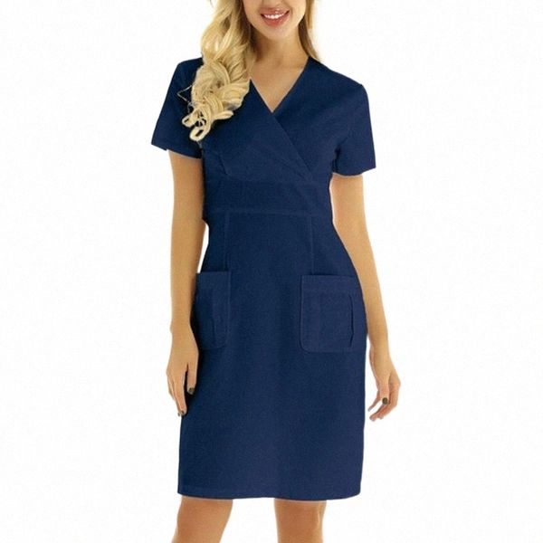 casual dresses short sleeve v-neck dress women solid working uniform pocket brief office wear vestido de mujer #py k9nr#, Black;gray
casual dresses short sleeve v-neck dress women solid working uniform pocket brief office wear vestido de mujer #py k9nr#, Black;gray