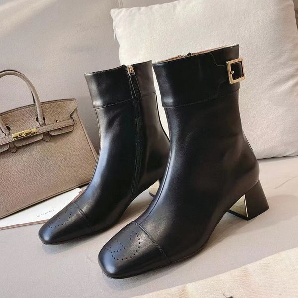 luxury ankle boots female british style spring autumn single boots square toe thick heel net white thin high heels short boot fashion, Black
luxury ankle boots female british style spring autumn single boots square toe thick heel net white thin high heels short boot fashion, Black