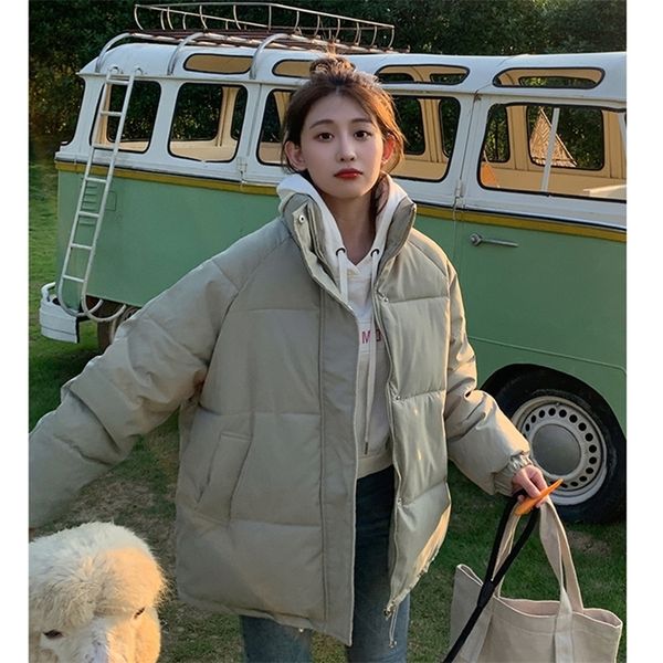 womens down parkas women light green down clothes warm stand collar zipper winter korean fashion leisure comfortable puffer padded outwear, Black
womens down parkas women light green down clothes warm stand collar zipper winter korean fashion leisure comfortable puffer padded outwear, Black
