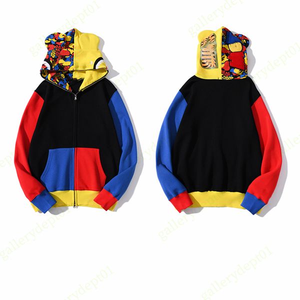 mens hoodie designer hoodies shark 2023 color stitching fake zipper pattern women sweatshirts reverse the letters sweaters tie dye hoody hoo, White;black
mens hoodie designer hoodies shark 2023 color stitching fake zipper pattern women sweatshirts reverse the letters sweaters tie dye hoody hoo, White;black