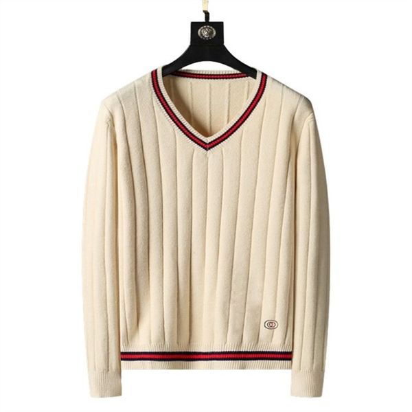 winter fashion classic designer sweaters apricot solid color simple men's women's sweaters v-neck essentials pullovers luxury athl, White;black
winter fashion classic designer sweaters apricot solid color simple men's women's sweaters v-neck essentials pullovers luxury athl, White;black