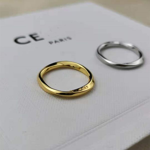 wedding rings brand simple fashion french style irregular twist plain finger ring for women brass plated 18k gold 220913, Slivery;golden
wedding rings brand simple fashion french style irregular twist plain finger ring for women brass plated 18k gold 220913, Slivery;golden