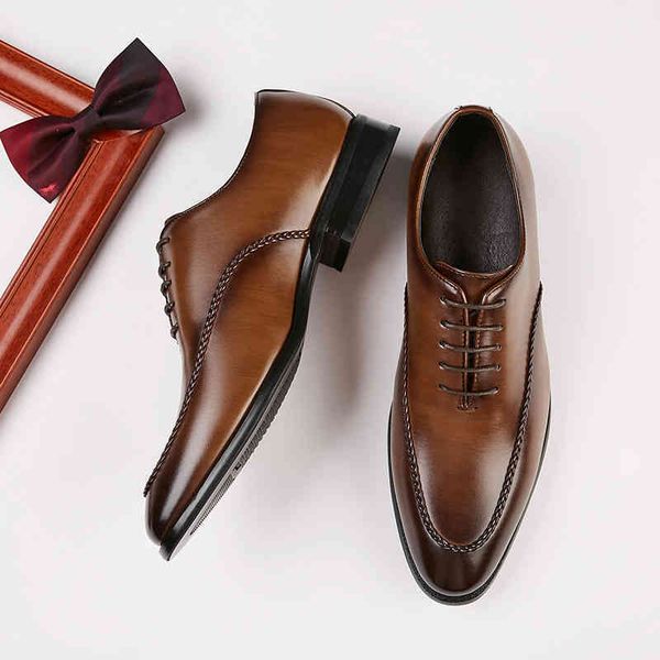 men dress shoes business leather men's british style youth office gentlemen's oxford 220914, Black
men dress shoes business leather men's british style youth office gentlemen's oxford 220914, Black