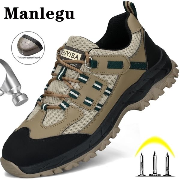 boots men work shoes sneakers indestructible steel toe breathable punctureproof safety footwear 220913, Black
boots men work shoes sneakers indestructible steel toe breathable punctureproof safety footwear 220913, Black