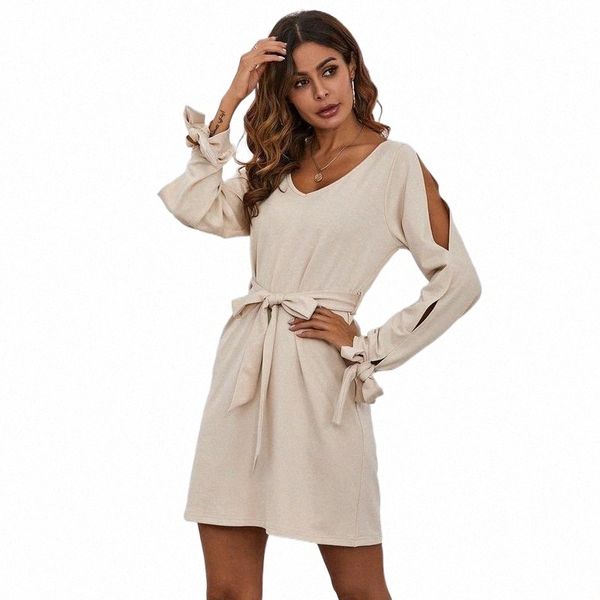casual dresses elegant women's dress solid v-neck full length lantern sleeves with bows on cuffs women mini above knee bow waist 43bi#, Black;gray
casual dresses elegant women's dress solid v-neck full length lantern sleeves with bows on cuffs women mini above knee bow waist 43bi#, Black;gray