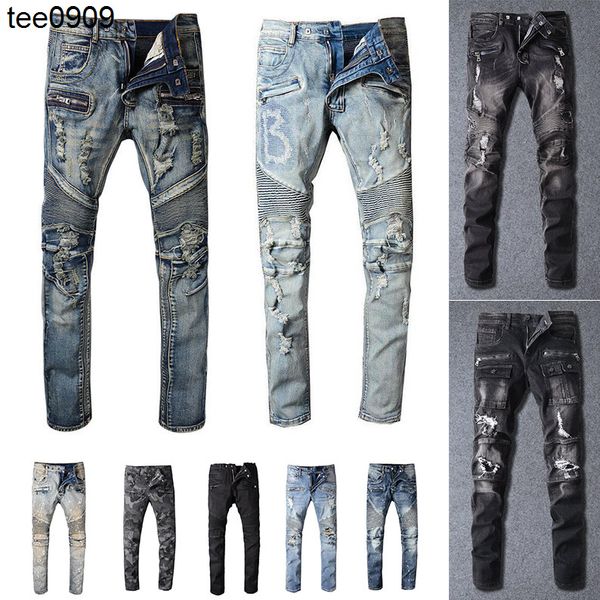 mens designer jeans biker slim fit motorcycle bikers denim for men s fashion mans black pants pour hommes 89255, Blue
mens designer jeans biker slim fit motorcycle bikers denim for men s fashion mans black pants pour hommes 89255, Blue