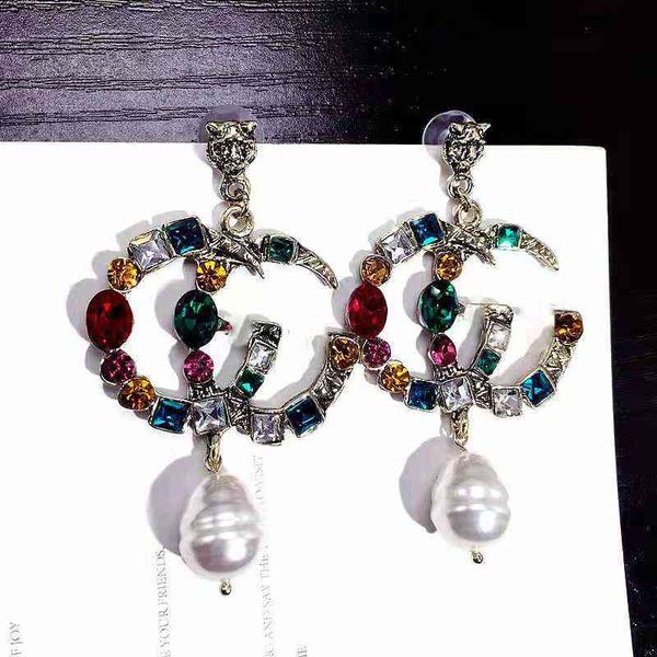 vintage earrings fashion letter earring studs women's luxury designer jewelry for lady women party wedding lovers gift no box, Golden;silver
vintage earrings fashion letter earring studs women's luxury designer jewelry for lady women party wedding lovers gift no box, Golden;silver