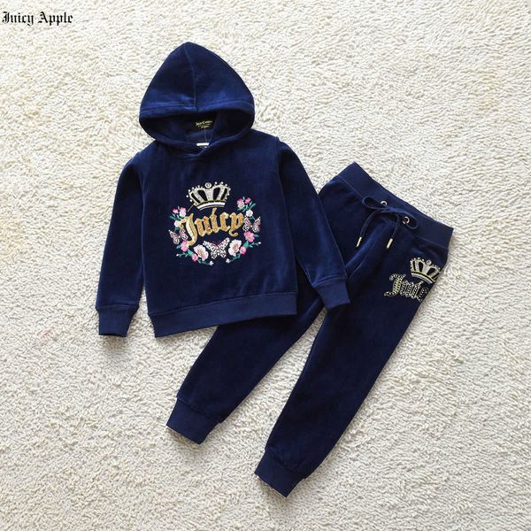 juicy apple kids tracksuits girls embroidery letter casual clothes set two piece hoodies sweatshirt pants suits children suits, Gray
juicy apple kids tracksuits girls embroidery letter casual clothes set two piece hoodies sweatshirt pants suits children suits, Gray