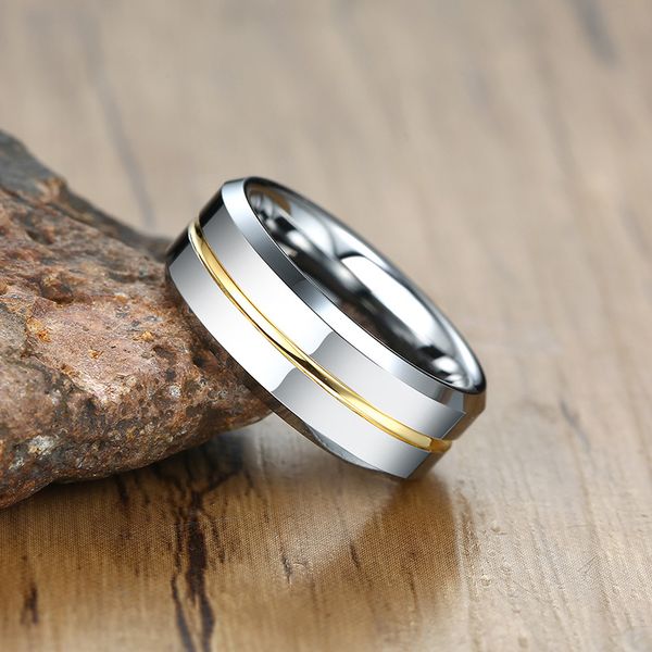 wedding rings vnox qualified 8mm tungsten grooved band for men anti scratch anniversary ring gift 220913, Slivery;golden
wedding rings vnox qualified 8mm tungsten grooved band for men anti scratch anniversary ring gift 220913, Slivery;golden