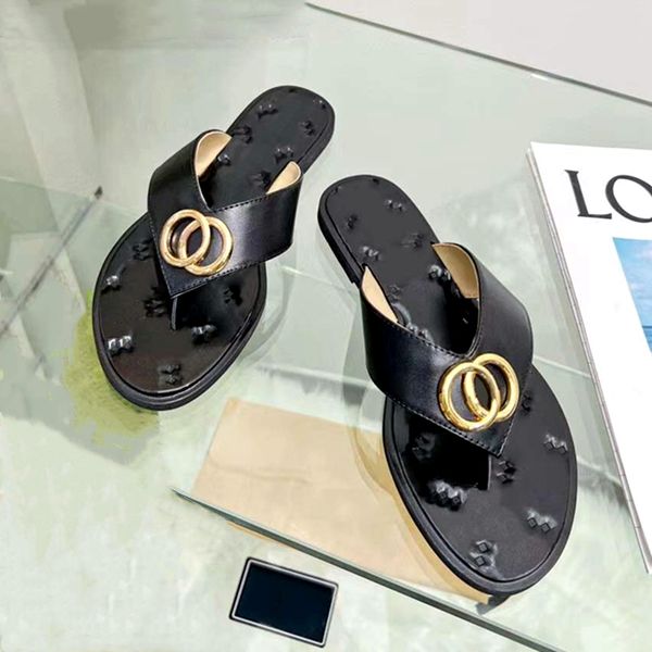 luxury designer ladies slippers new men's flip flop gear bottom metal double buckle fashion seaside vacation sandals 35-45 yards with b, Black
luxury designer ladies slippers new men's flip flop gear bottom metal double buckle fashion seaside vacation sandals 35-45 yards with b, Black