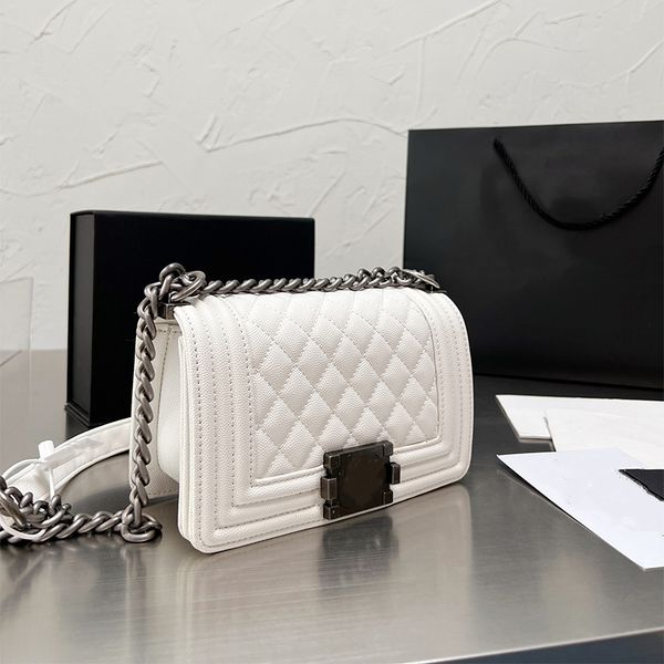 evening bags classic boy chain bag woolen stitching lambskin designer fashion handbag one shoulder women luxurys crossbody totes
evening bags classic boy chain bag woolen stitching lambskin designer fashion handbag one shoulder women luxurys crossbody totes