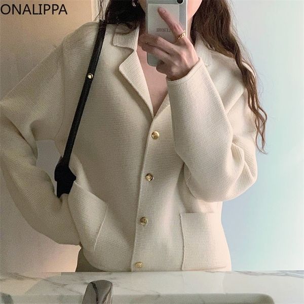 womens jackets onalippa autumn female coats korean chic vintage suit collar singlebreasted loose pocket design longsleeved knitted jacket 22, Black;brown
womens jackets onalippa autumn female coats korean chic vintage suit collar singlebreasted loose pocket design longsleeved knitted jacket 22, Black;brown