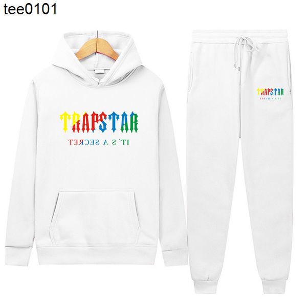2022trapstar hoodies lettered printed men's and women's sportswear 16 color brushed two-piece loose hooded sweater set, Gray
2022trapstar hoodies lettered printed men's and women's sportswear 16 color brushed two-piece loose hooded sweater set, Gray