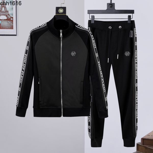 fall and winter philippe brand new men sports leisure suit zipper stand collar printing letter tide brand pp suit men wear, Gray
fall and winter philippe brand new men sports leisure suit zipper stand collar printing letter tide brand pp suit men wear, Gray