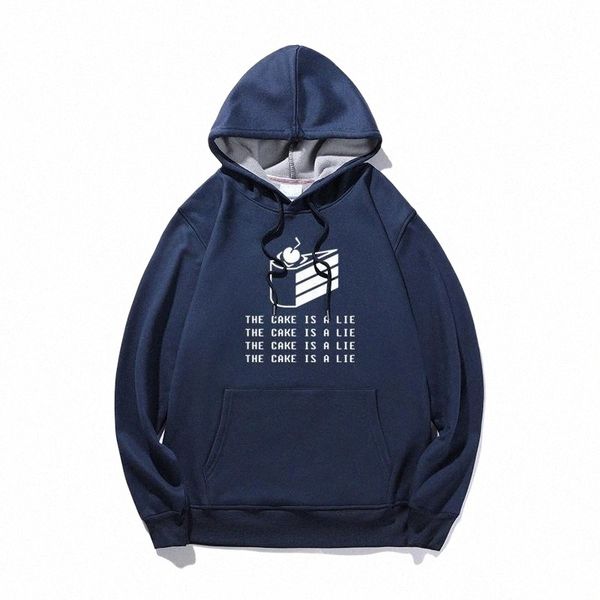 men women hoodies sweatshirts fashion portal 2 fleece cotton game the cake is a lie solid color pullovers s9kk#, Black
men women hoodies sweatshirts fashion portal 2 fleece cotton game the cake is a lie solid color pullovers s9kk#, Black