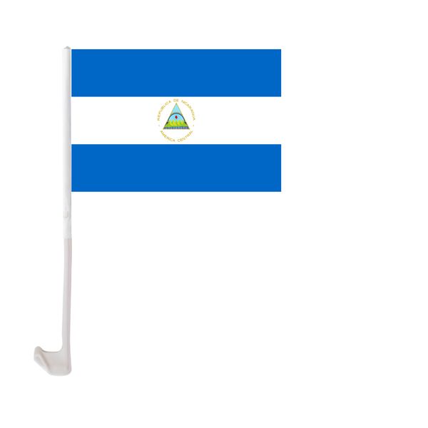 nicaragua car flag 30x45cm window clip nicaraguan flags polyester uv protection car decoration banner with flagpole
nicaragua car flag 30x45cm window clip nicaraguan flags polyester uv protection car decoration banner with flagpole